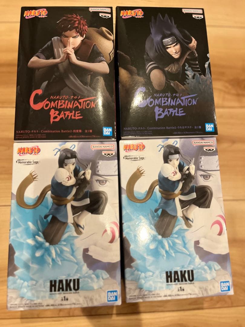 ナルト Combination Battle我愛羅 うちはサスケ &HAKU - メルカリ
