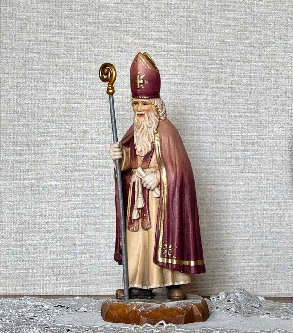 アンリ人形　ANRI ☆クリスマスに…☆ ◆希少◆ 25㎝　【聖ニコラウス・1】