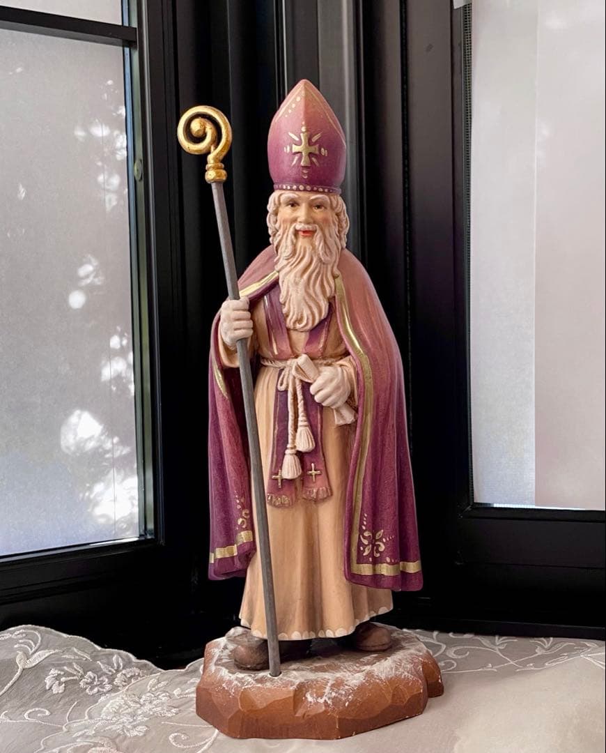 アンリ人形　ANRI ☆クリスマスに…☆ ◆希少◆ 25㎝　【聖ニコラウス・1】