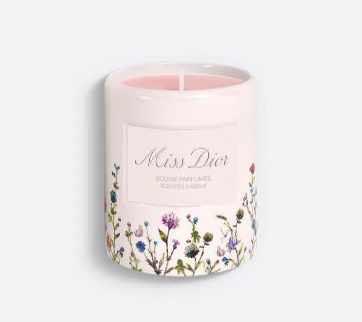 【DIOR】新品未使用未開封Miss Diorキャンドル＆キャンドルカバーセット