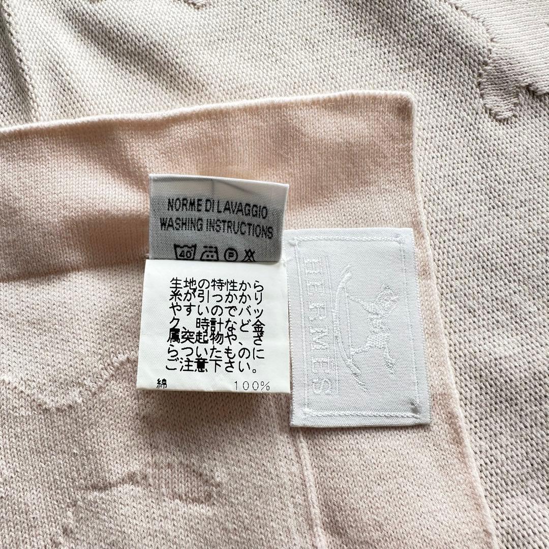 エルメス HERMÈS コットンブランケット 馬柄 新品未使用