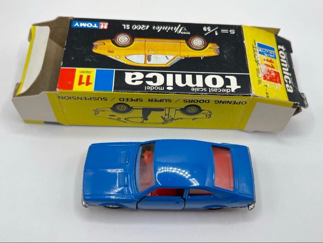 トミカ 日本製 黒箱 11 トヨタ スプリンター 1200 SL