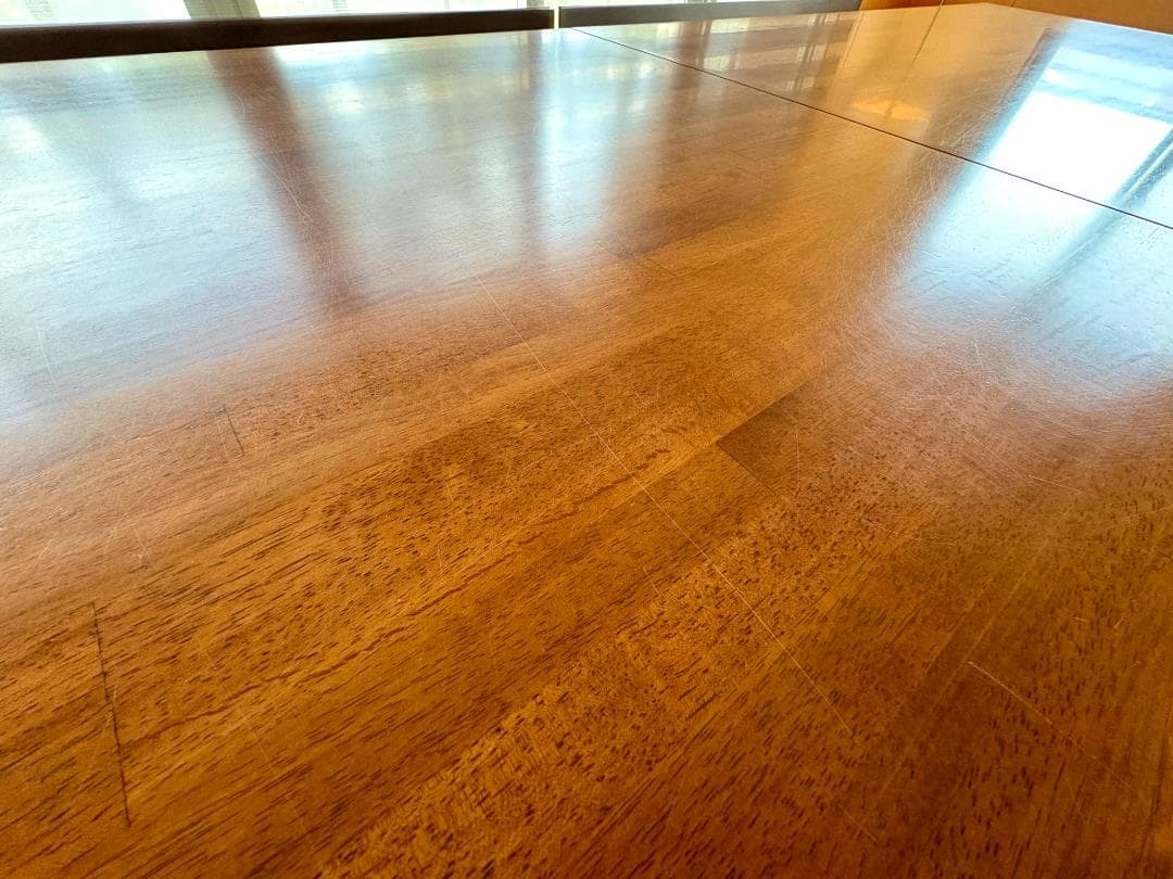 KANADEMONO ラバーウッド チークブラウン テーブル 300*100cm