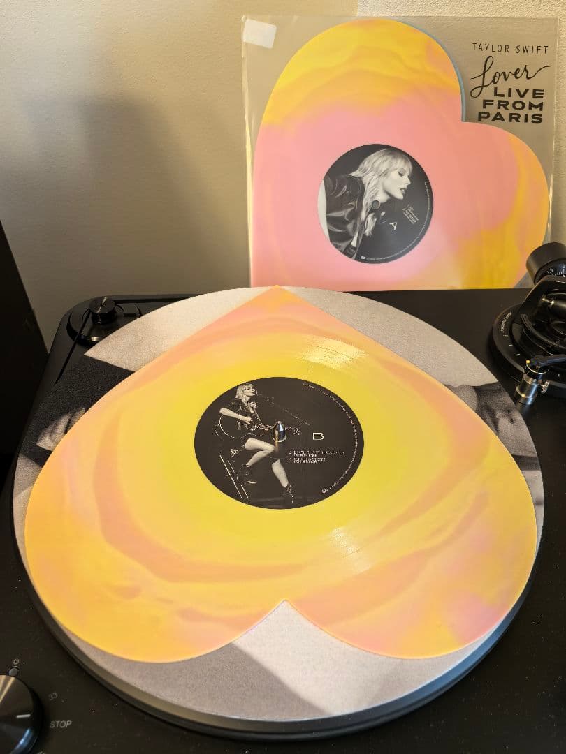 taylor swift lover live from paris レコード