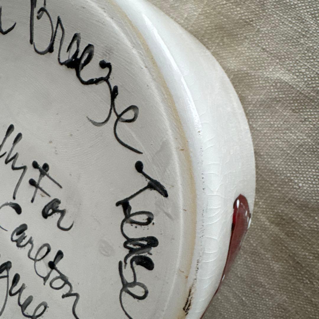 リッツカールトン　ラグナビーチ　トイプードル　陶器ボウル　作家