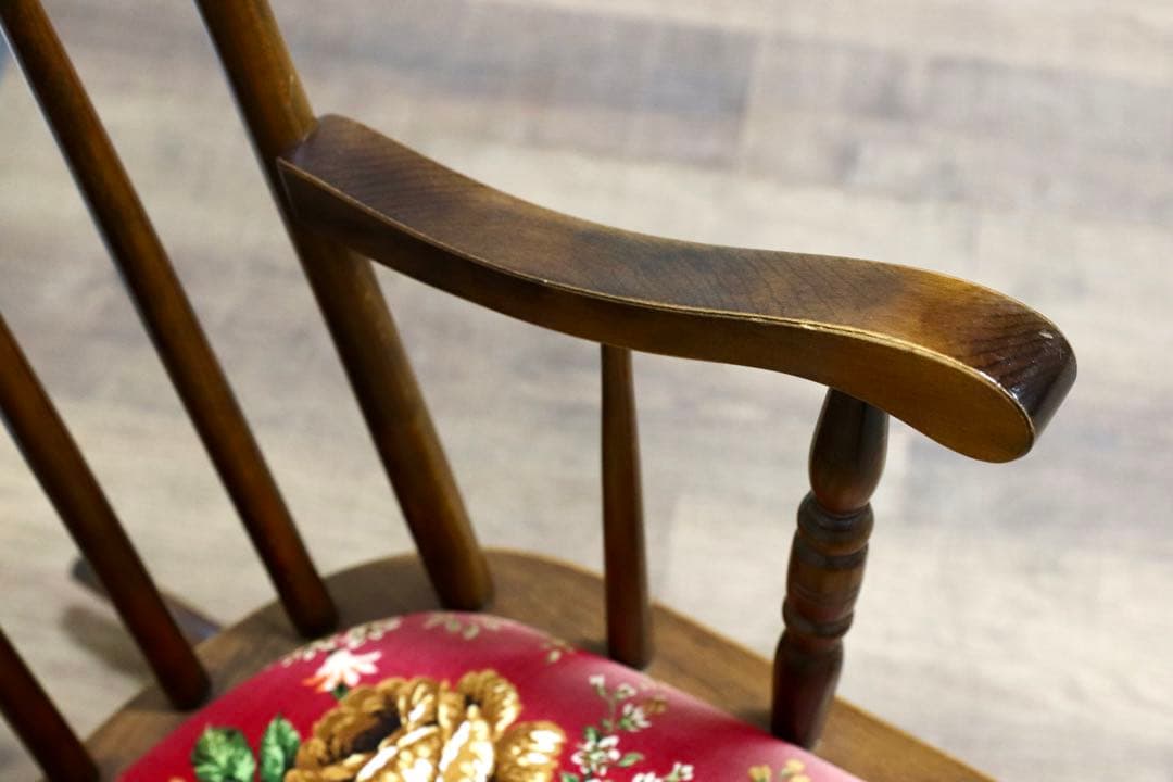 GMGS241○飛騨の家具 ヒダ ダイネット ロッキングチェア 揺り椅