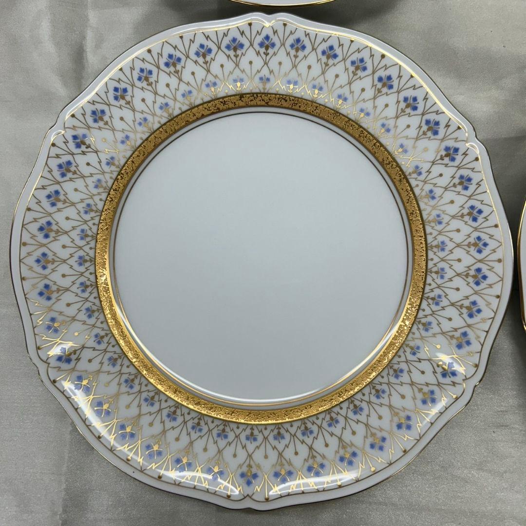 大倉陶園 スイートメモリー プレート 金彩 金蝕 AT1.56【Y】