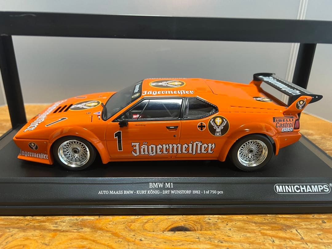 MINICHAMPS 1/18 BMW M1 DRT WUNSTORF 1982 - メルカリ