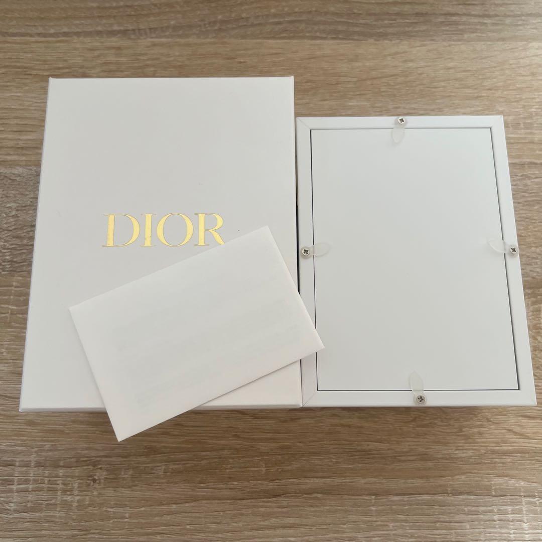 DIOR Dior dior ディオール フラワーフォトフレーム 花 写真立て