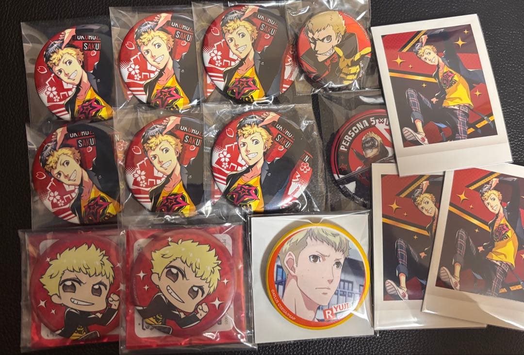 ペルソナ5 坂本竜司 缶バッジ ぱしゃこれ - メルカリ