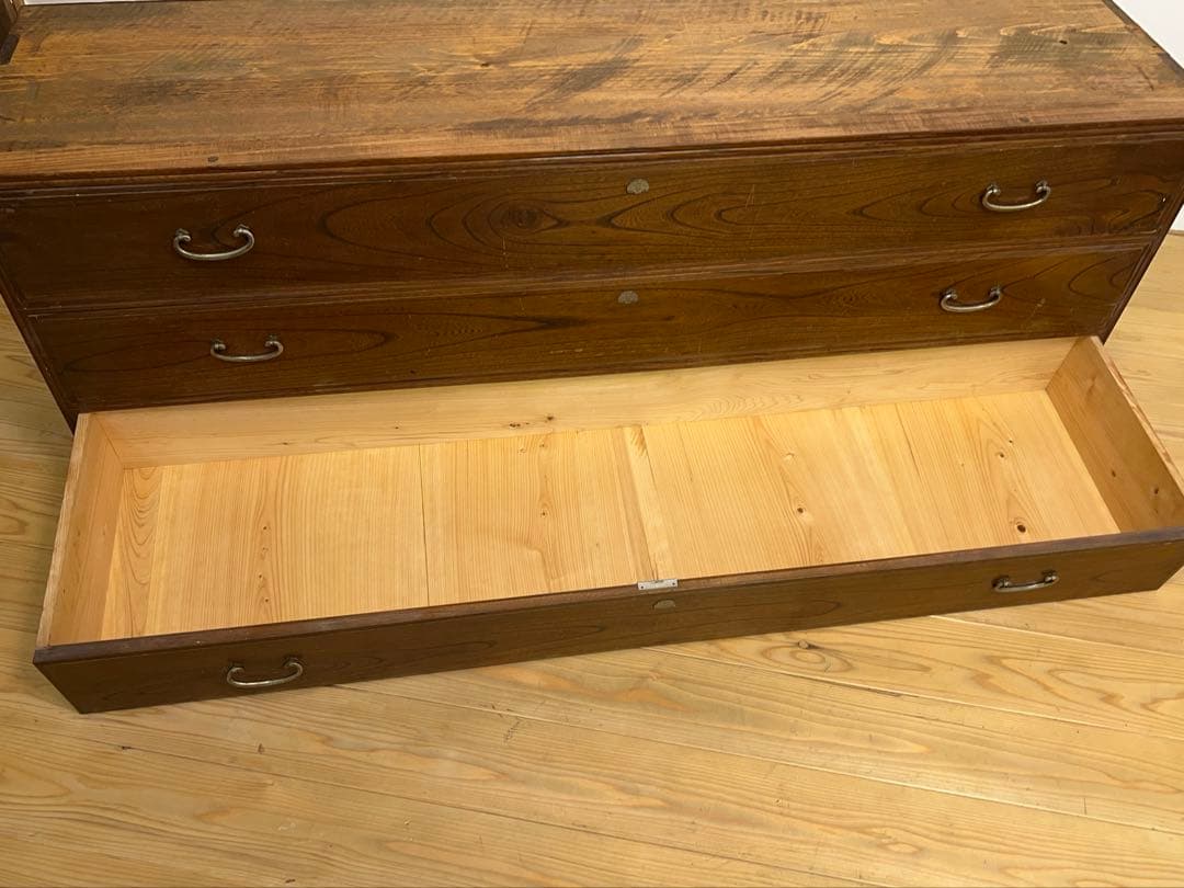 ローボード 収納棚 M087 古道具 古家具 和家具 ビンテージ