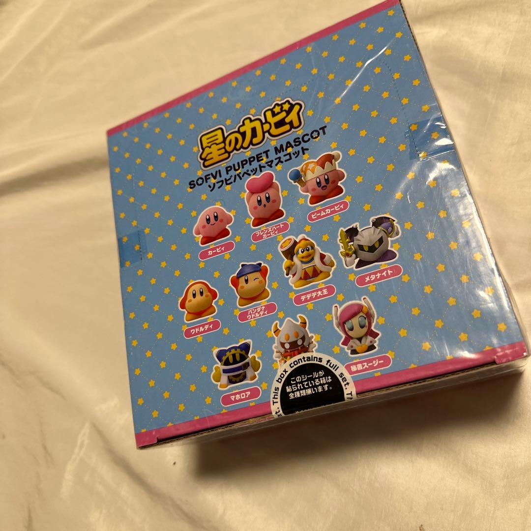 廃盤　コンプ　星のカービィ ソフビパペットマスコット1BOX