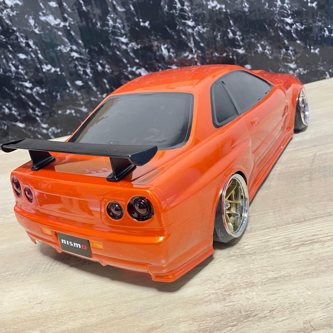 タミヤ 日産 スカイラインgt-r r34 1/10 ラジコンボディ yd-2 - メルカリ