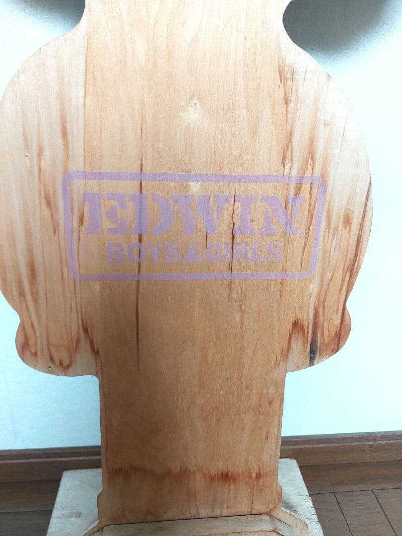 エドウィン【EDWIN 】BOYS &GIRLS 木製看板　90.5㎝　激レア