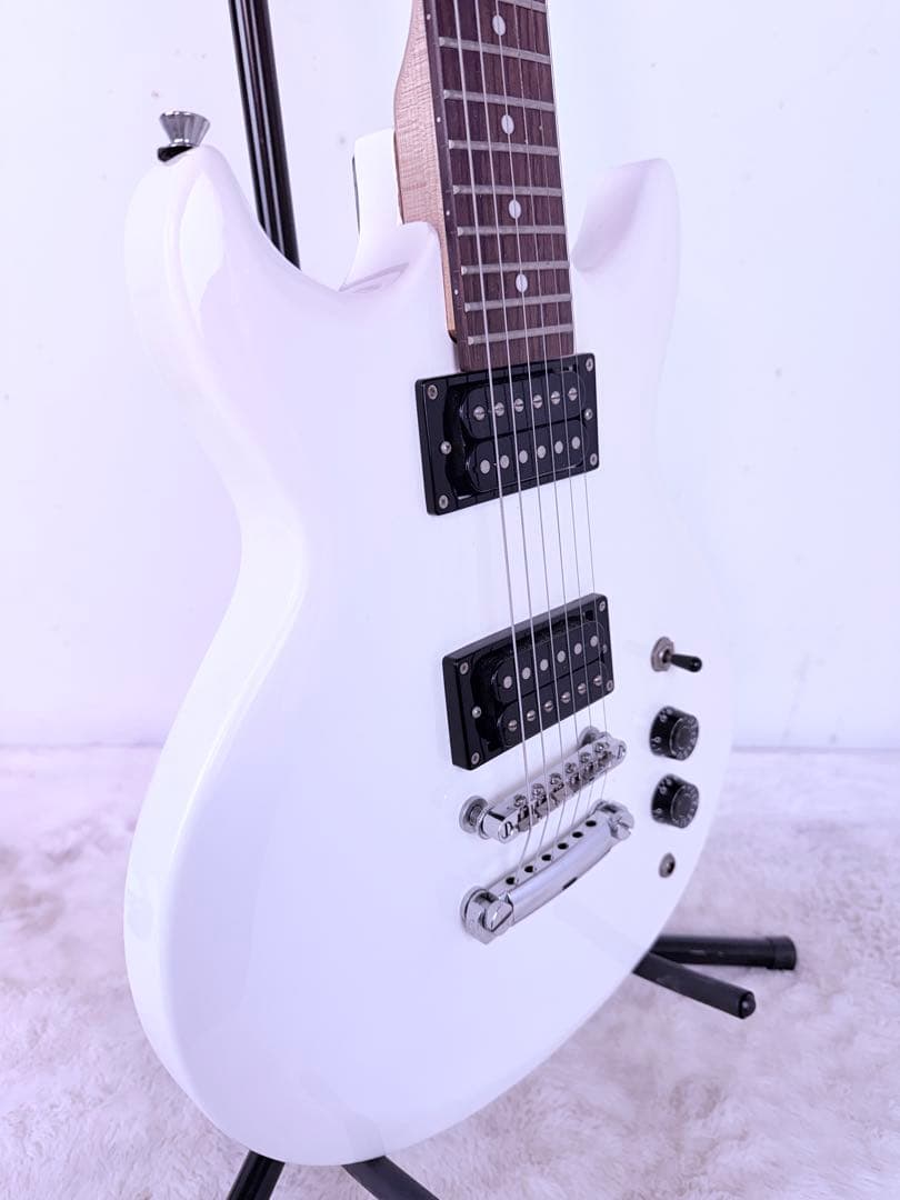 Ibanez GAX50 Gio エレキギター 白 純正ケース付 - メルカリ
