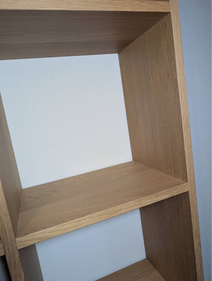 ■送料込■無印良品 スタッキングシェルフオーク材 木製棚家具 棚 ボックス