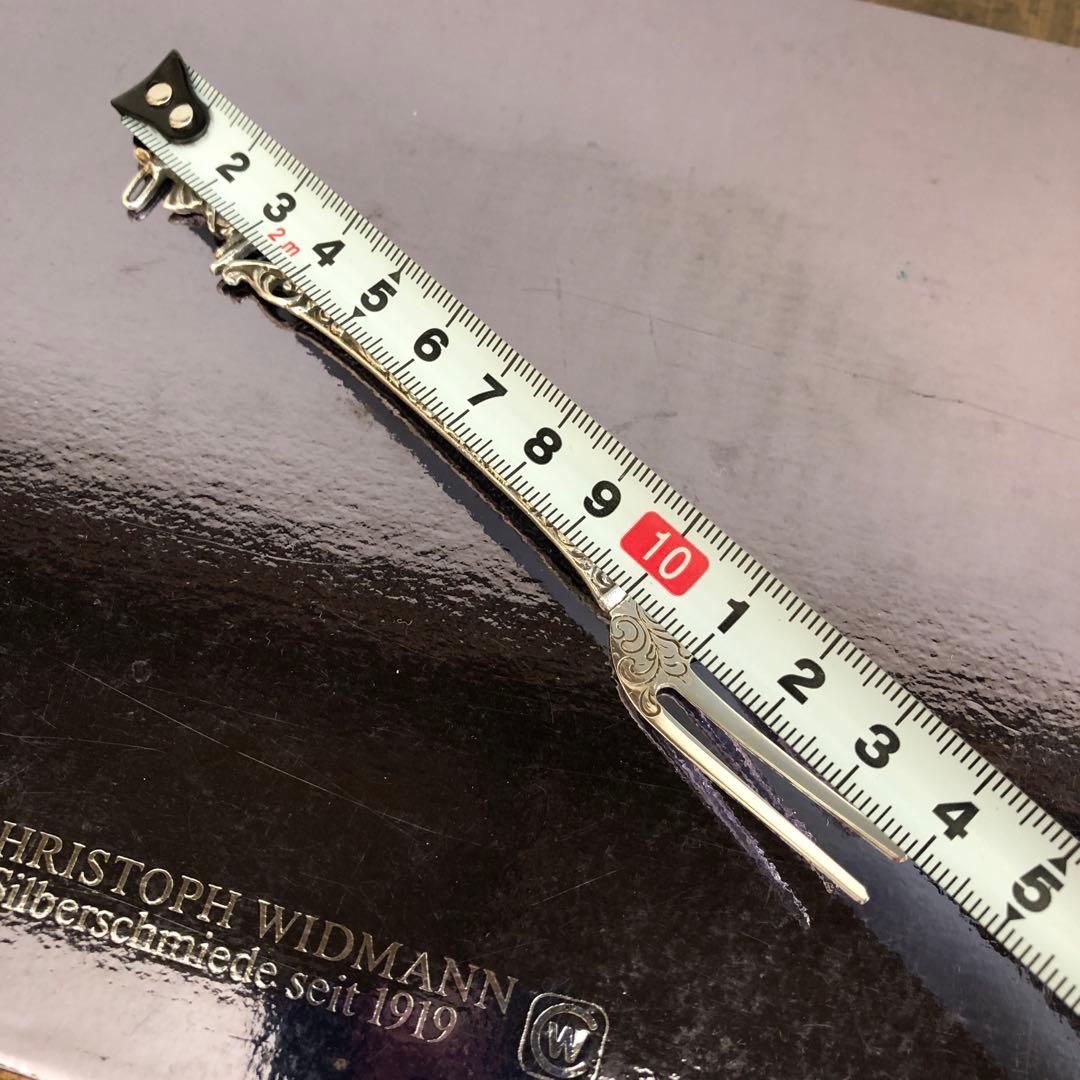 クリストフウィドマン　シルバー925 フォーク6客セット　中世の音楽家　純銀