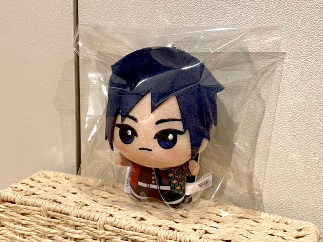 ☆美品☆鬼滅の刃 ちびぐるみ 冨岡 義勇 義勇さん ぬいぐるみ 炭治郎