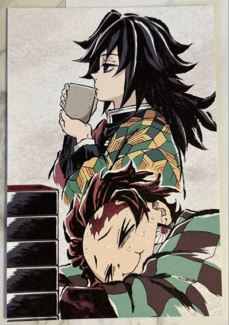 鬼滅の刃 全集中展 刀鍛冶の里編 柱稽古編 幕間画ポストカード 冨岡