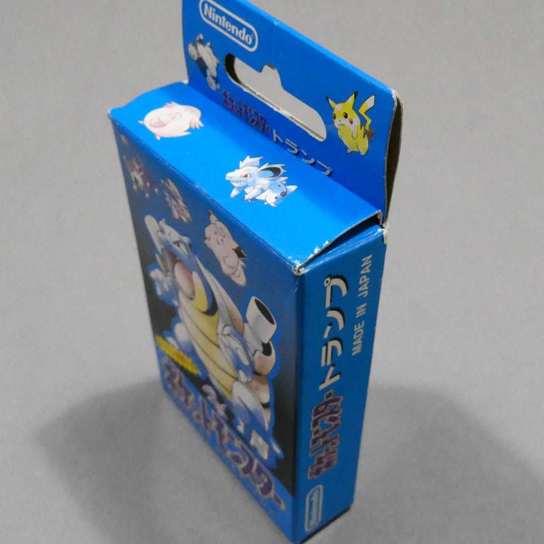 ポケットモンスター トランプ（青）初代◇54枚揃＋遊び方説明書