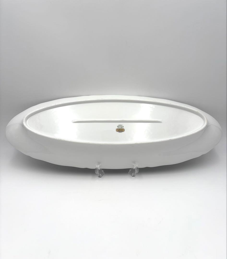 【希少】リチャードジノリ　イタリアンフルーツ 58cm 特大オーバルプレート