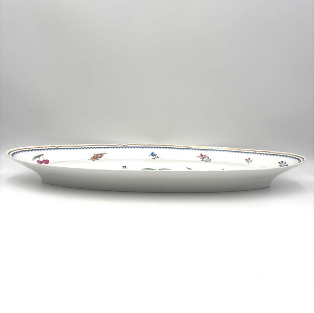 【希少】リチャードジノリ　イタリアンフルーツ 58cm 特大オーバルプレート