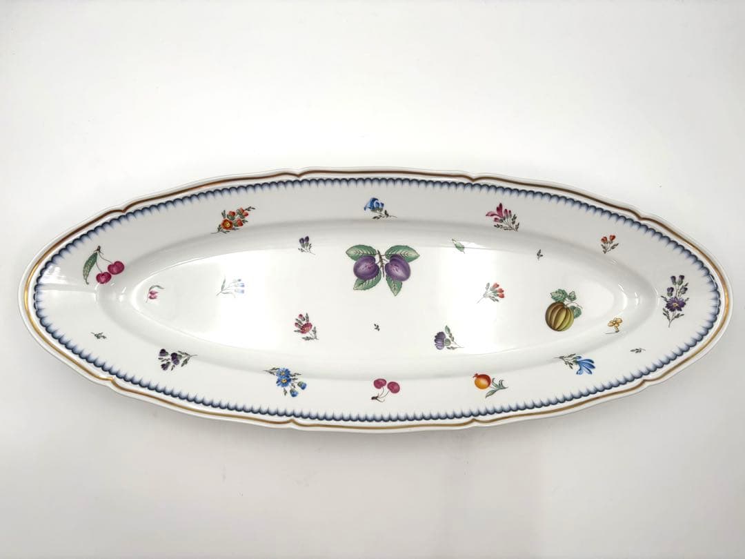 【希少】リチャードジノリ　イタリアンフルーツ 58cm 特大オーバルプレート