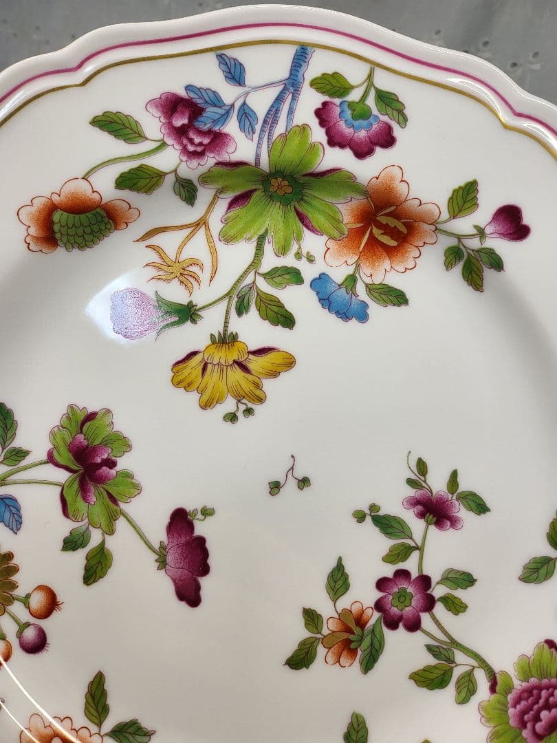 希少✨リチャードジノリ✨グランデューカ フラワー①24cm皿 華やか