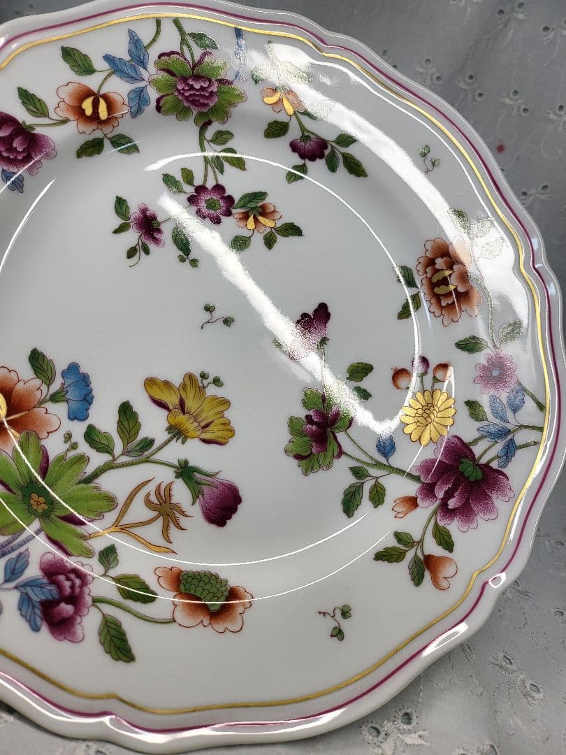 希少✨リチャードジノリ✨グランデューカ フラワー①24cm皿 華やか