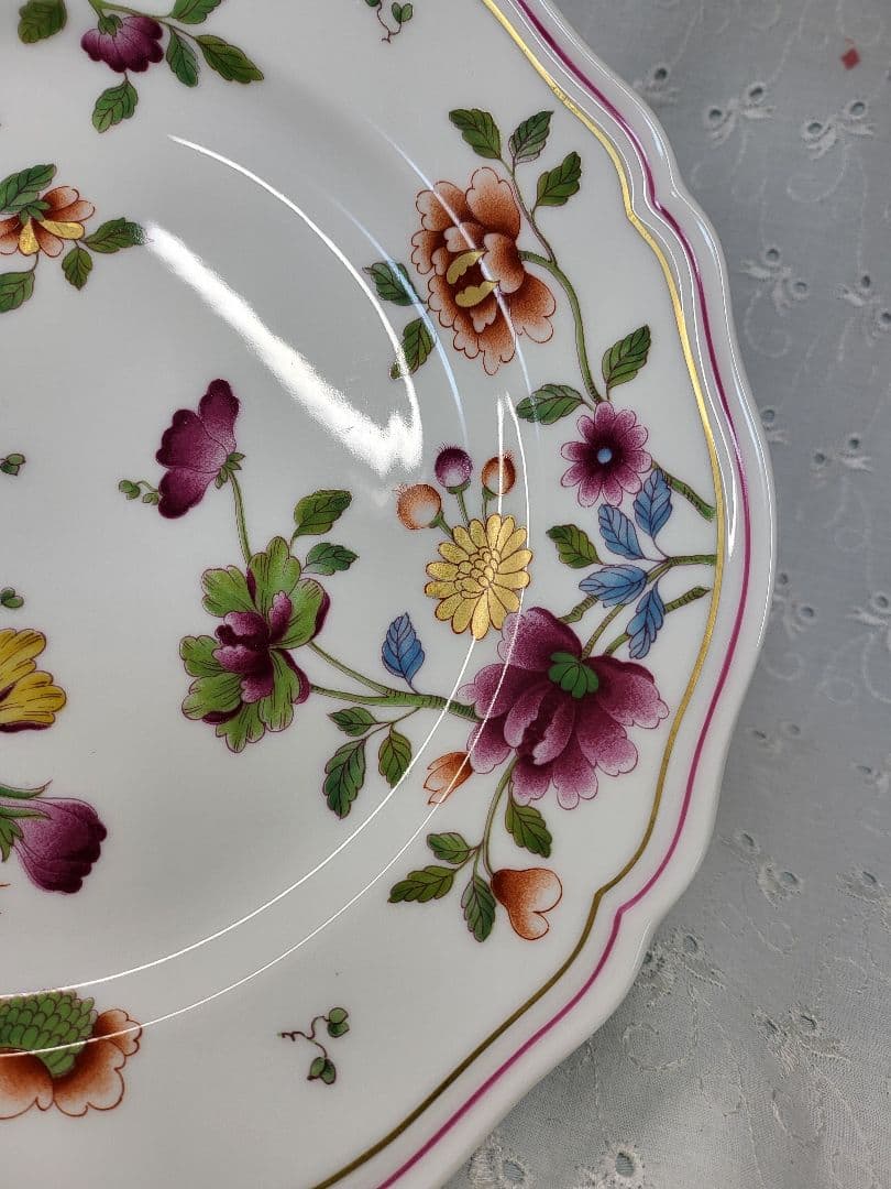 希少✨リチャードジノリ✨グランデューカ フラワー①24cm皿 華やか