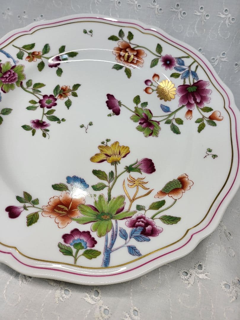 希少✨リチャードジノリ✨グランデューカ フラワー①24cm皿 華やか