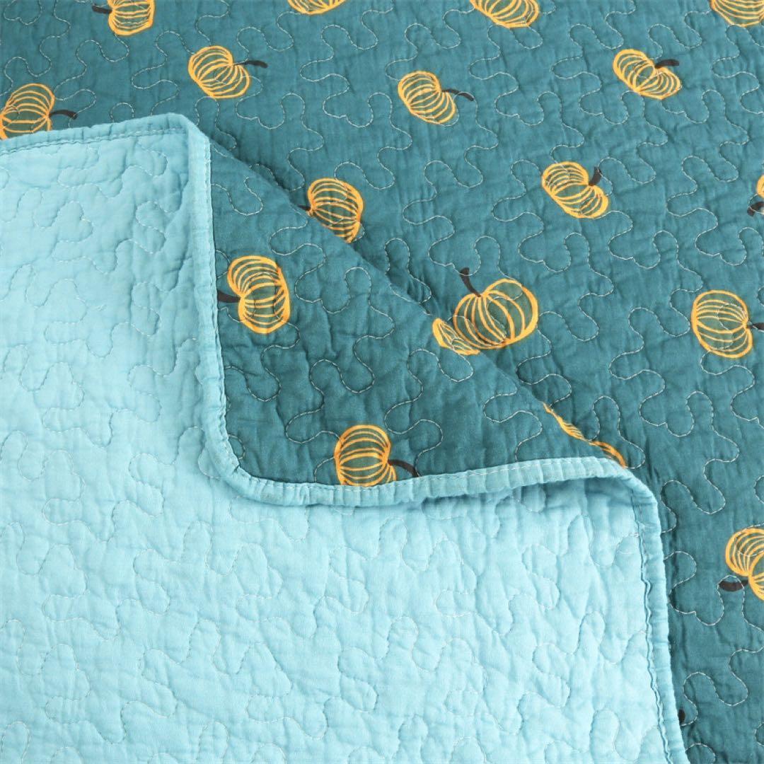 キルトベッドカバー3点セット綿マルチカバー キルティング 224