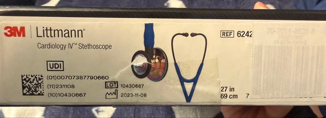 Littmann Cardiology IV 聴診器 6242 ネイビーブルー