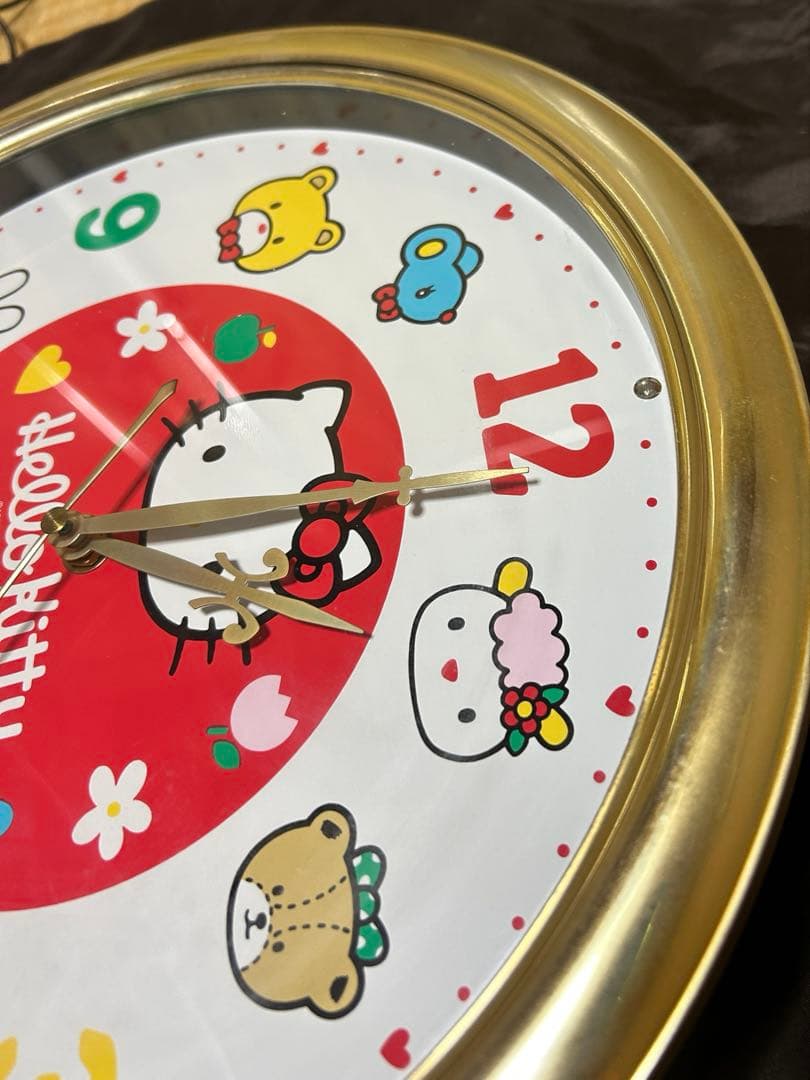 ハローキティ 掛け時計 希少！！ 早い者勝ち！ - メルカリ