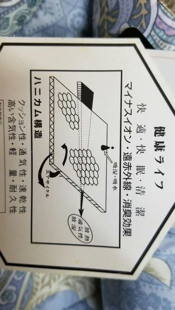 敷きパッド、シングル、100×205cm、備長炭ハニカム、蓄熱サーモ、遠赤外線②