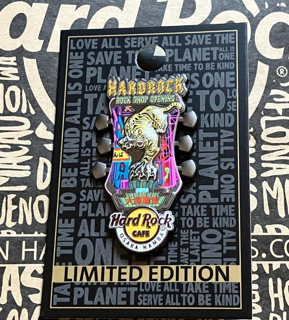 大阪難波【3点】ハードロックカフェ♥新規開店・オープニング・ピン