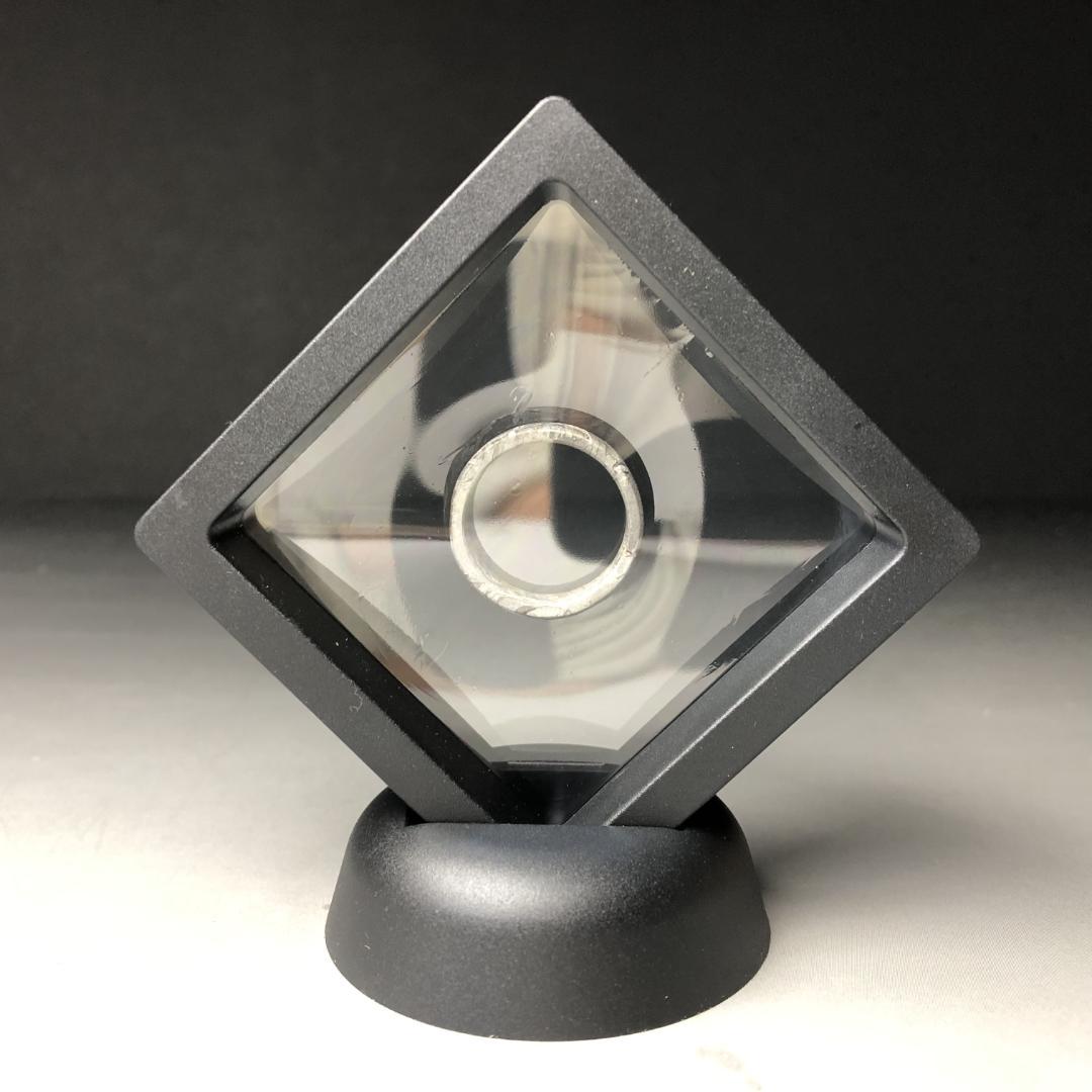 アルタイ隕石 メテオライト リング くりぬき 指輪 鉄隕石｜内径約1.9CM