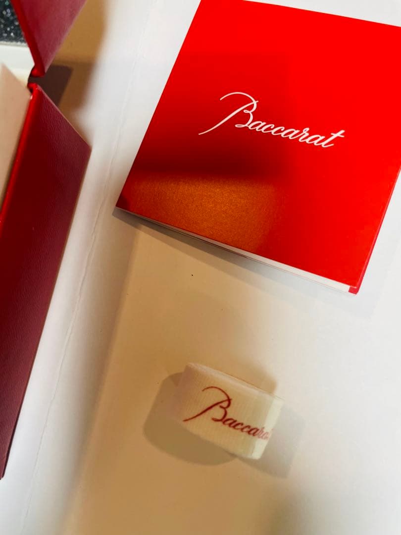 Baccarat ハート型クリスタル置物