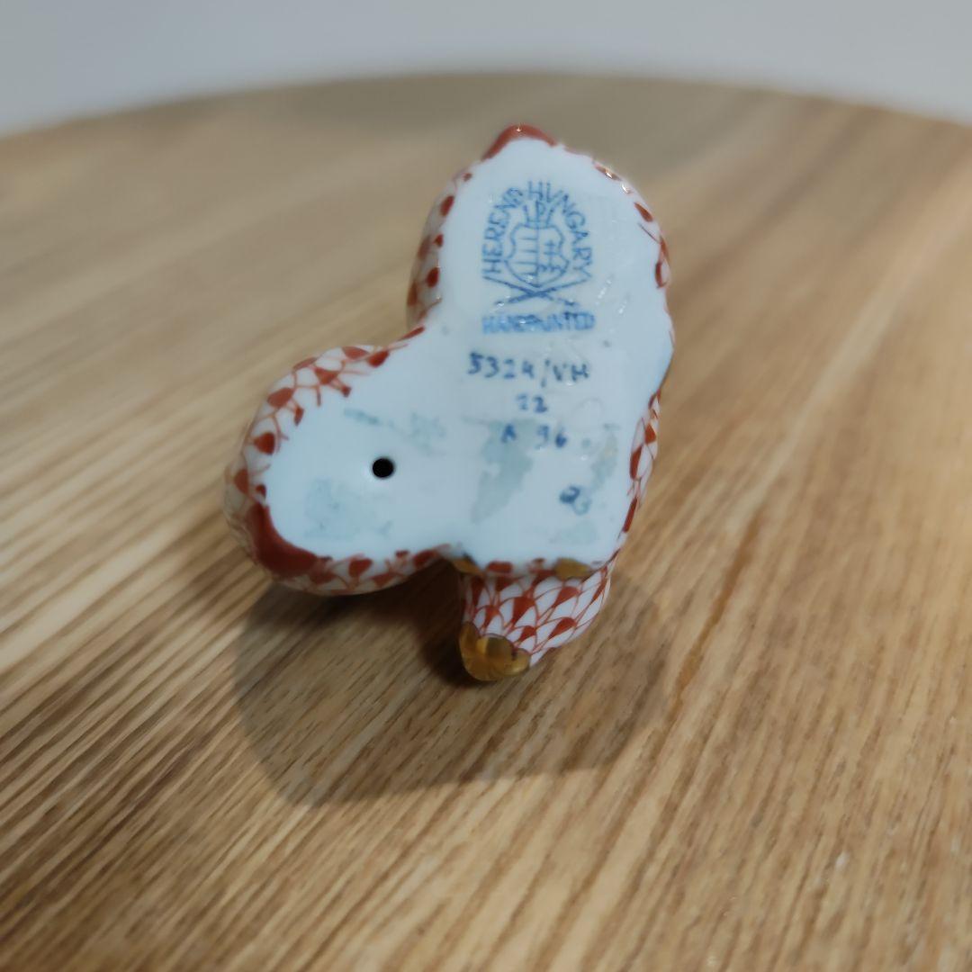 HEREND 陶磁製 うさぎのフィギュリン（置物） - メルカリ