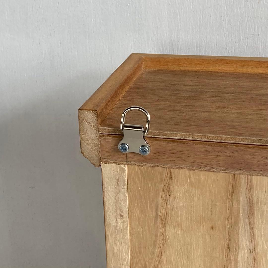 古い木製 壁掛け 飾り棚 オープンシェルフ カップ棚