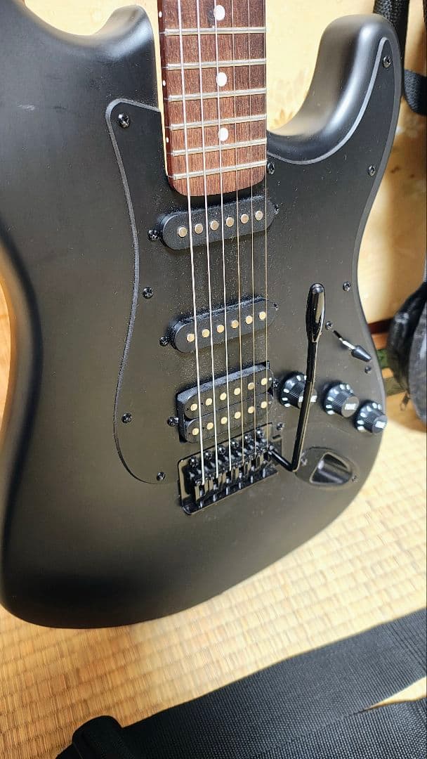 格安 SELDER セルダー ストラトキャスター STC-04 マッドブラック