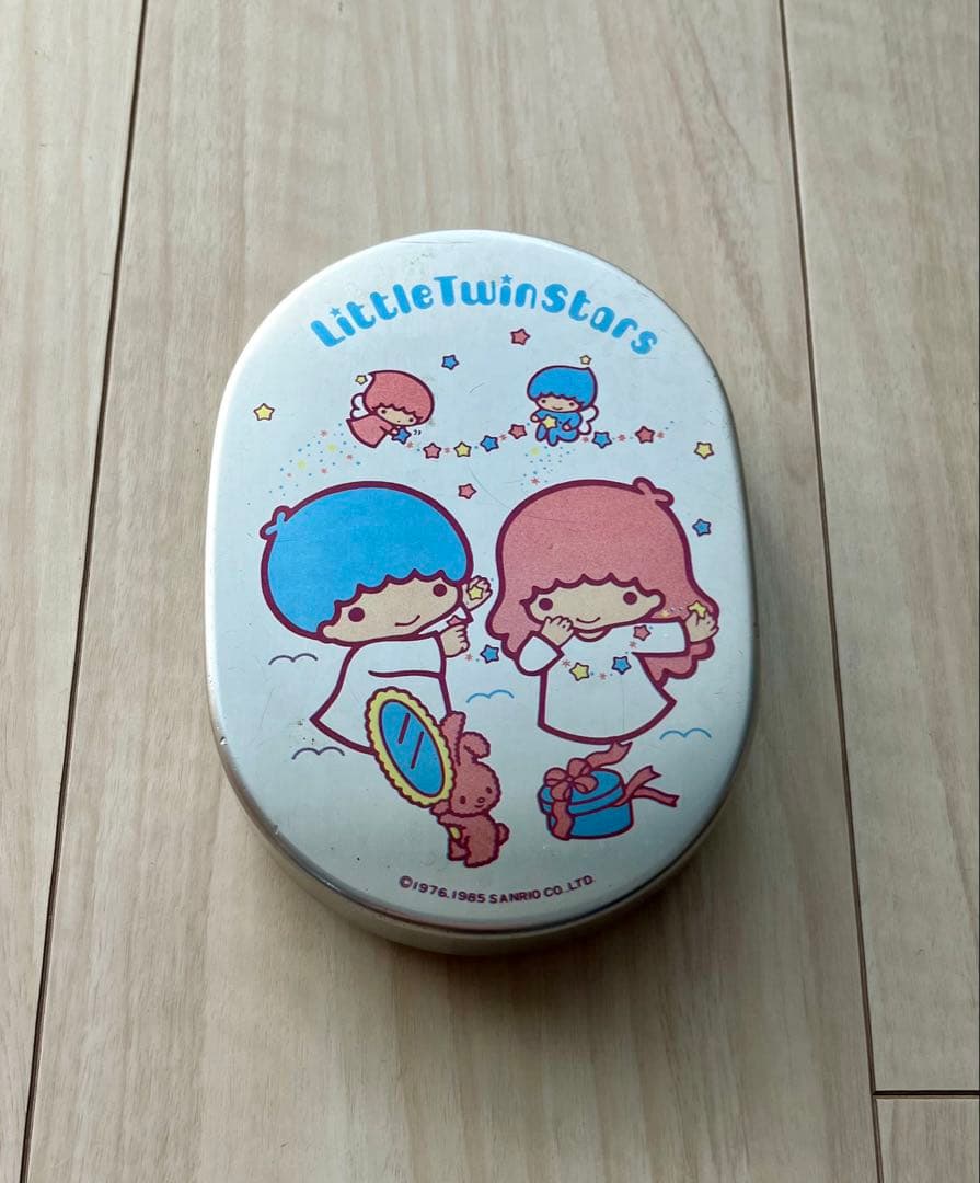 昭和レトロ サンリオ リトルツインスターズ キキララ アルミ弁当箱