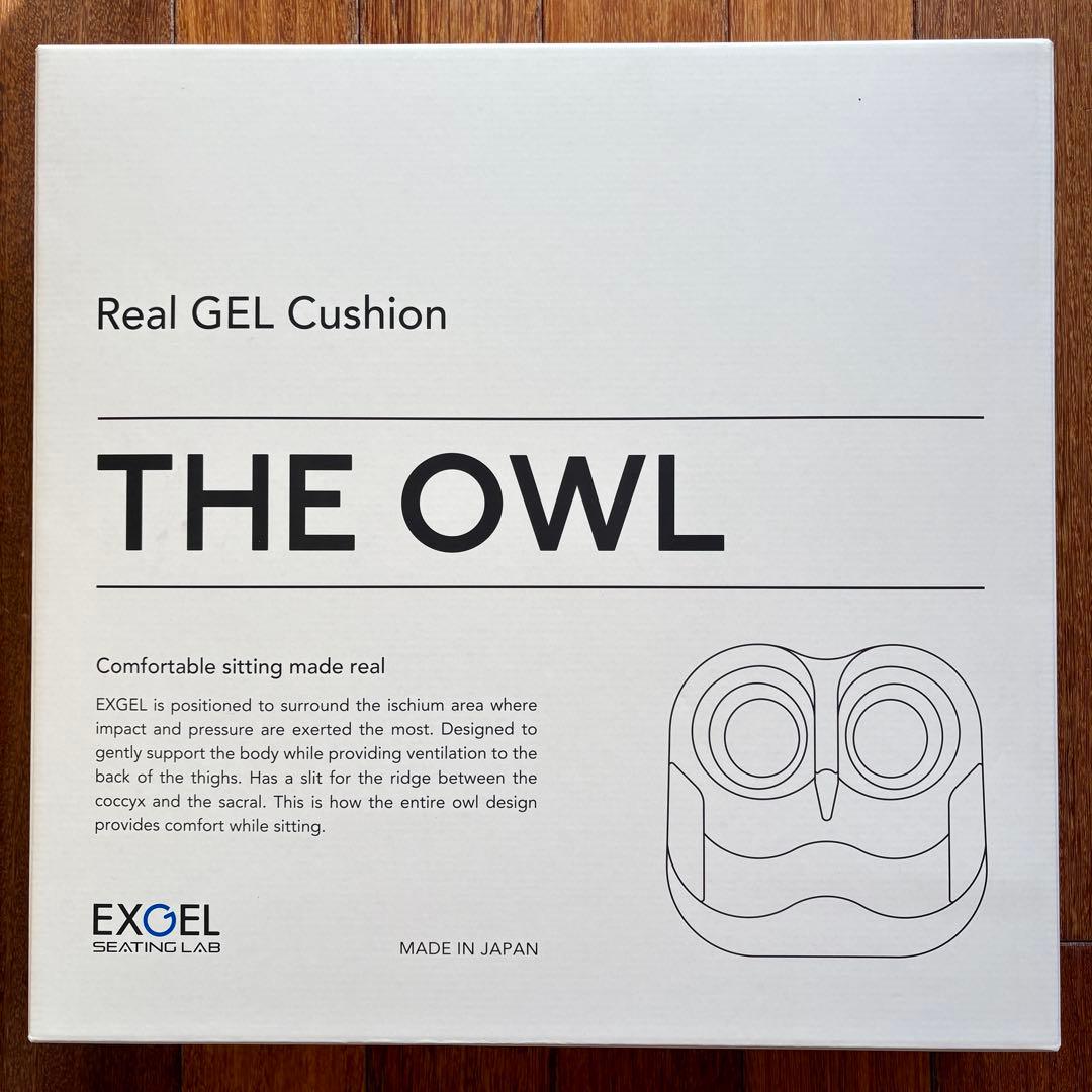 【美品】EXGEL アウル 3D ハイエスト OWT1213 クッション