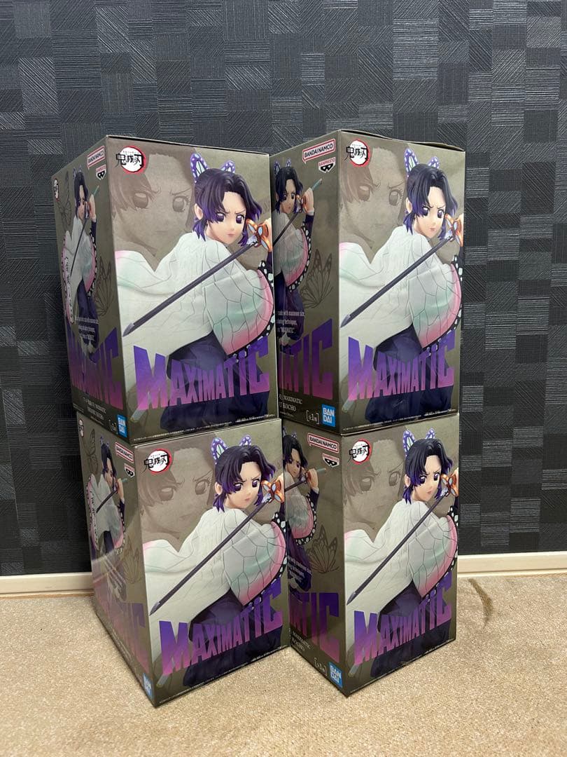 【未開封】鬼滅の刃 MAXIMATIC 胡蝶しのぶ フィギュア 4点まとめ売り