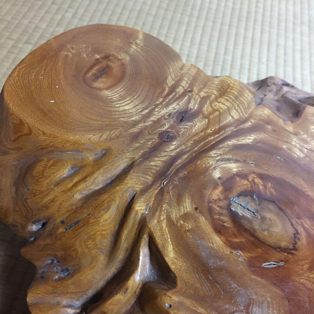 座卓　一枚板　重厚感あり