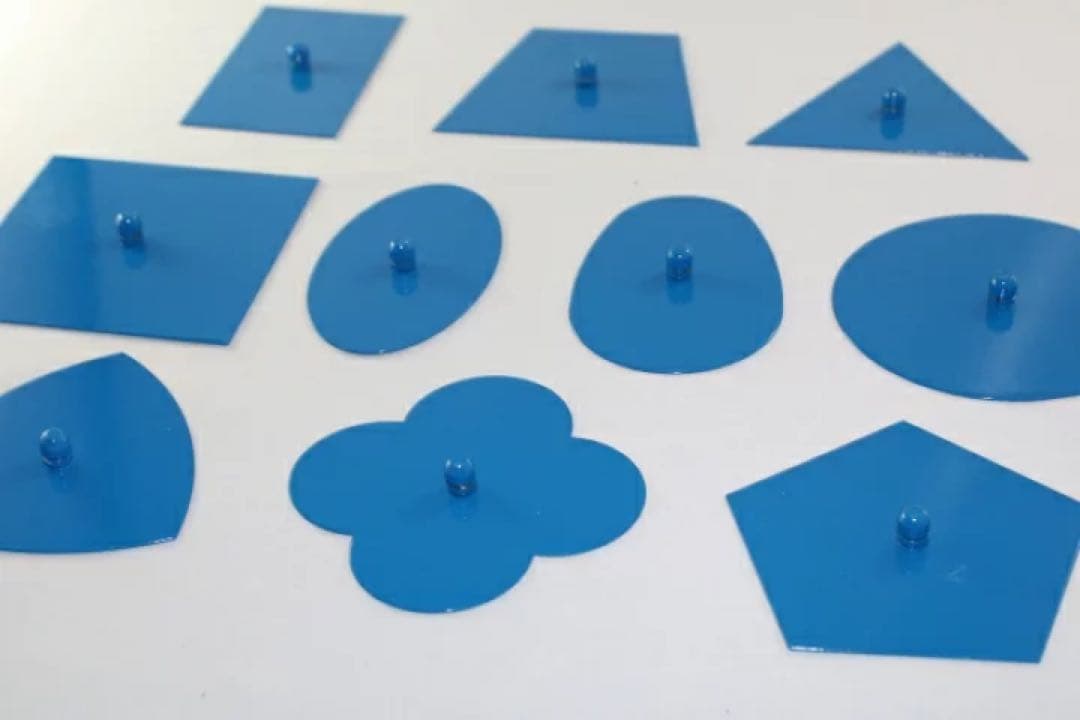 モンテッソーリ　メタルインセッツ　台なし、メタルのみ