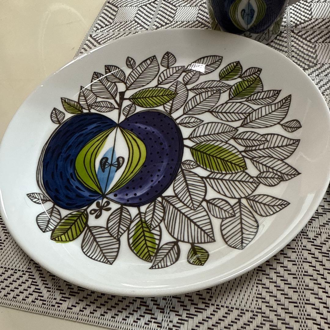 新品　ロールストランド　エデンEden マグカップ、大プレート　ペアセット