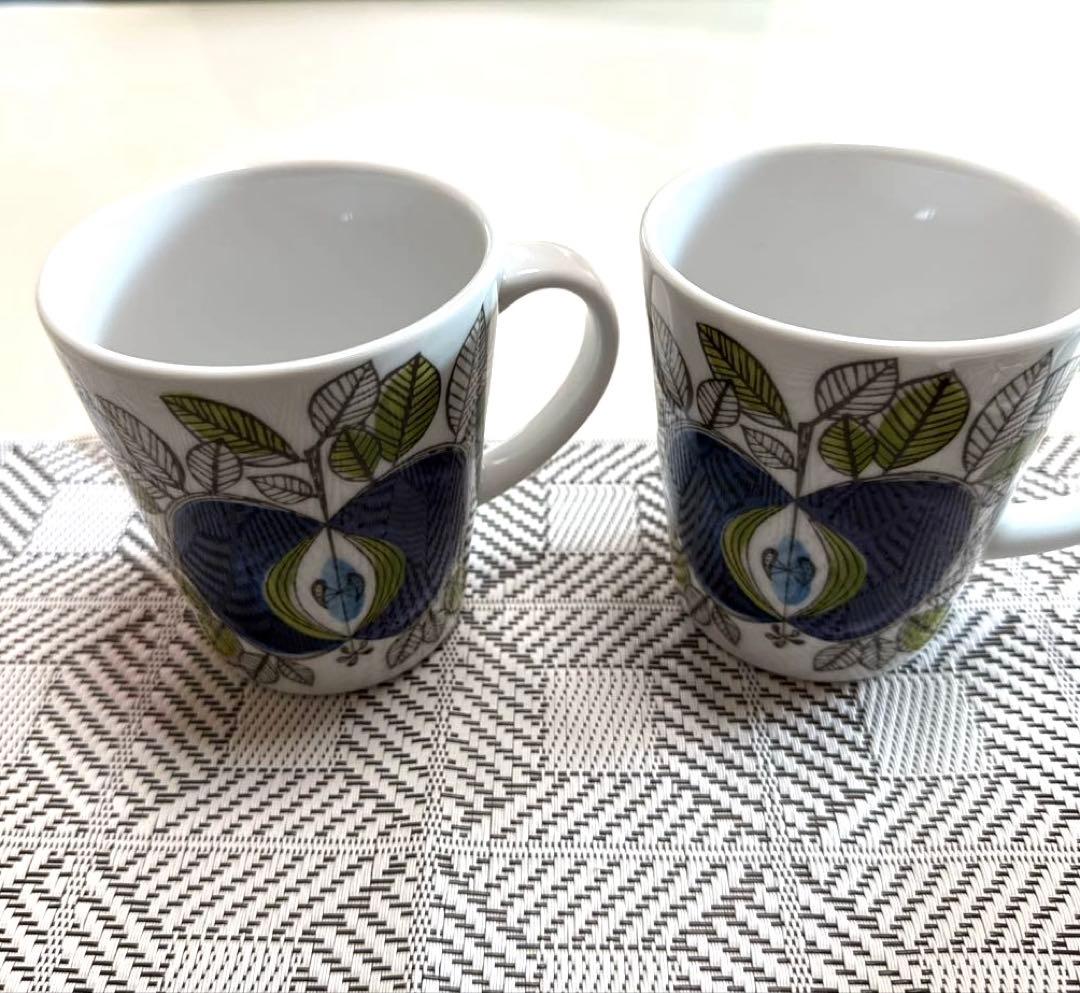 新品　ロールストランド　エデンEden マグカップ、大プレート　ペアセット