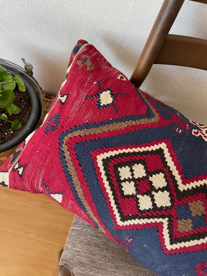 オールドキリムクッションカバー
