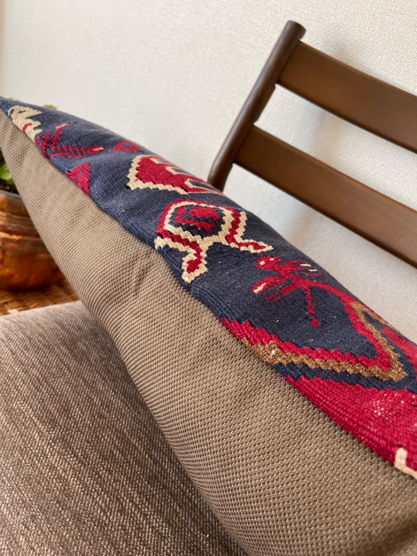 オールドキリムクッションカバー